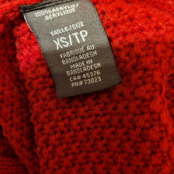 ๐ Suzy Shier XS Red Pullover - Picture 4 of 4